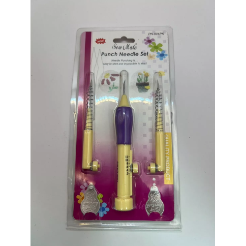 Household Punch Needle Set/Kit for Embroidery, Sewing, Quilting