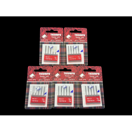 TNC "Ceramic Coated" Sewing Machine Needles Universal 130/705H (HAx1) 5/Pack