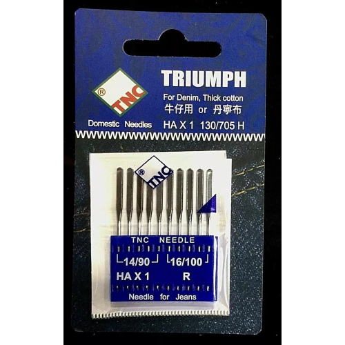 "TNC" Sewing Machine Needles Universal 130/705H (HAx1) Jersey Knits Mixed Size