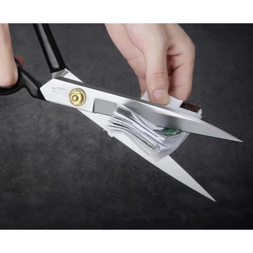 Left Handed 10" Premium Tailoring Scissors Stainless Steel - Heavy Duty Fabric