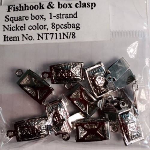 Fishhook & Box Clasp