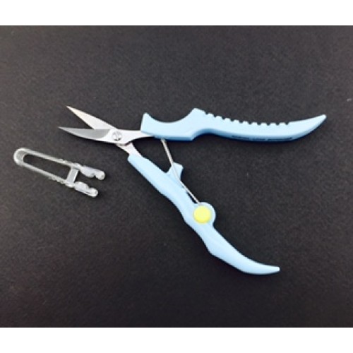 Squeeze Snips (Spring Loaded) (Curved Blades)