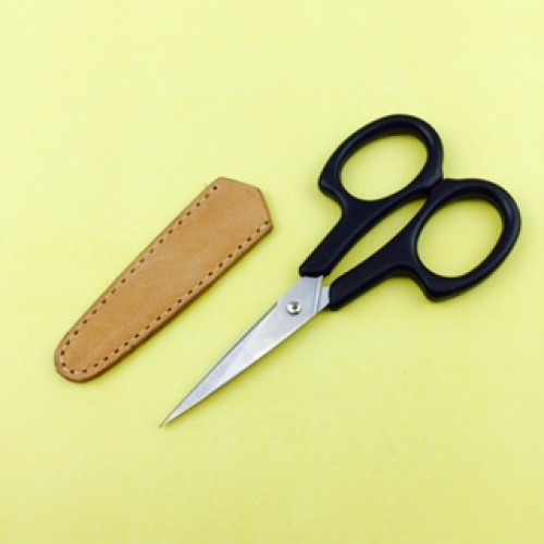 Hometu Sewing Scissors V Shape Durable Cross-Stitch Embroidery Gauze  Scissor Clipper Snip Thread Cutter Tool Blue 1PC