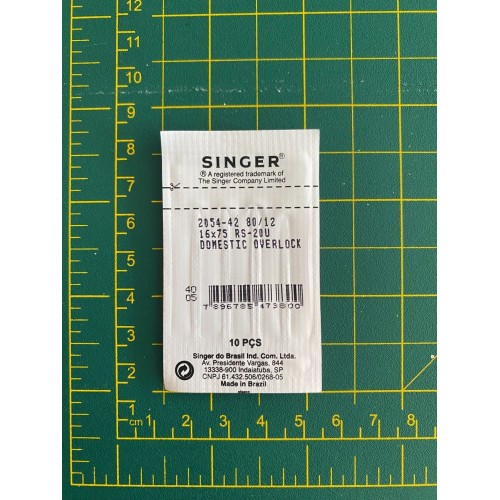 Singer Serger Overlock Needles #2054-42 80/12