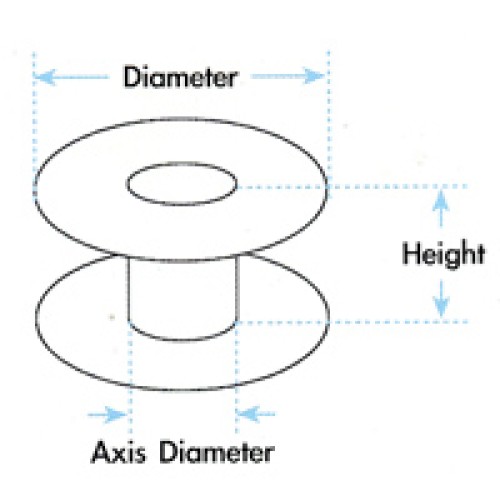 Plastic Bobbin #181551  Singer