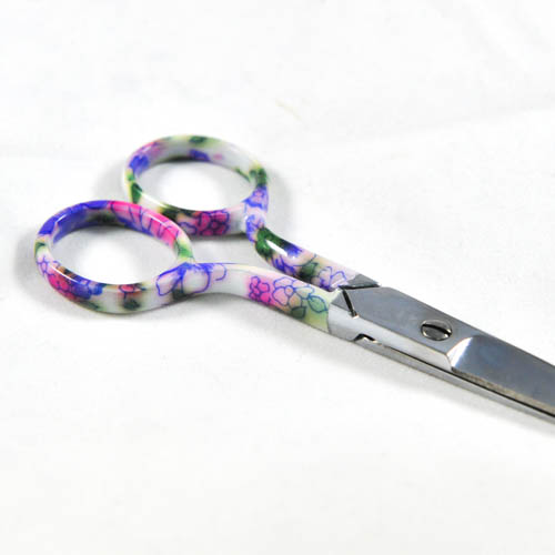 Sewing Scissors with Floral Handle  5"