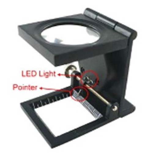 Folding Thread Counter with  LED Light