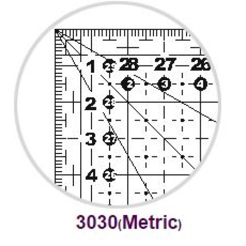 Quilting Ruler 30x30cm