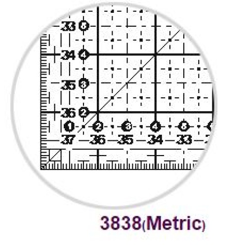 Quilting Ruler 38x38cm